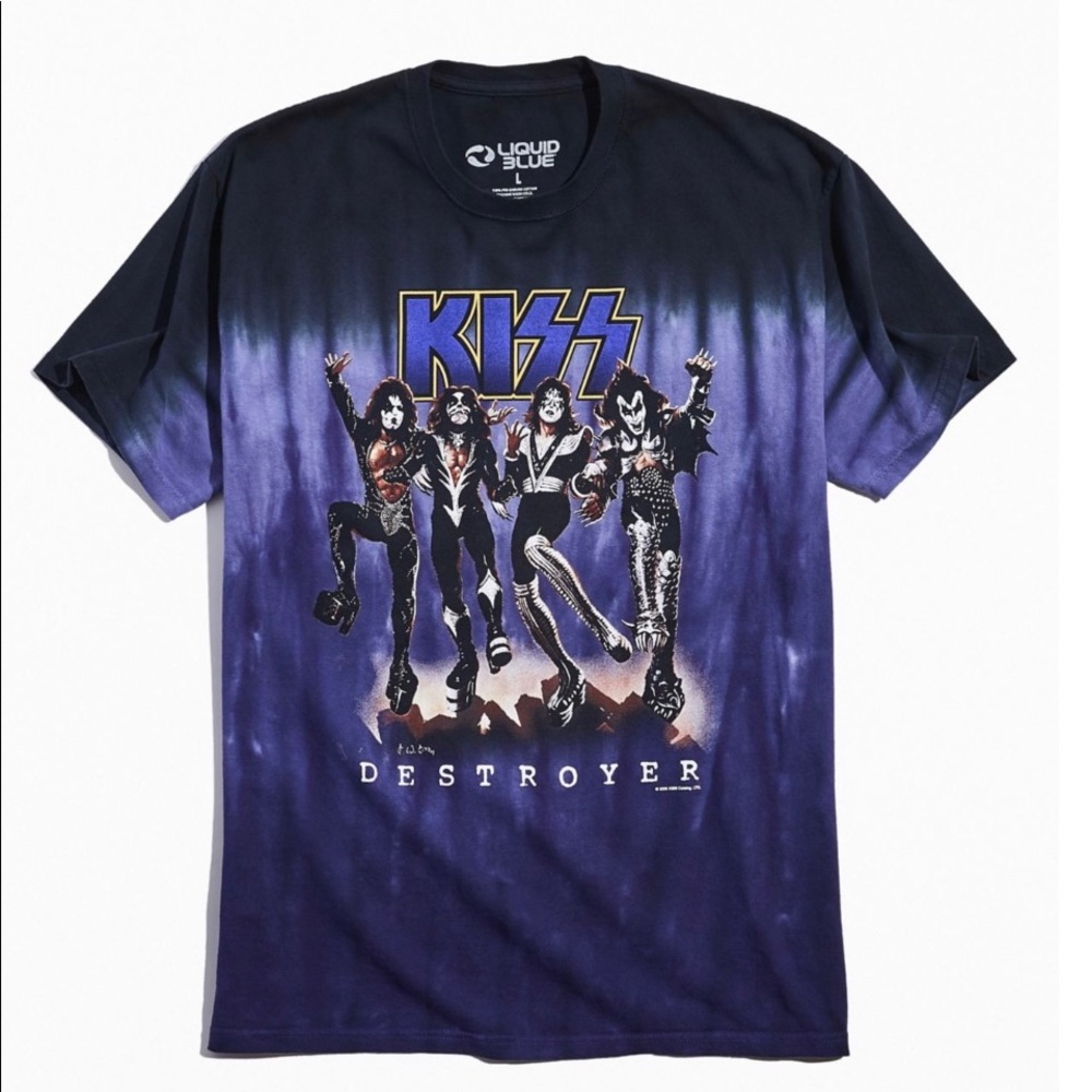KISS Destroyer Tie-Dye Tee